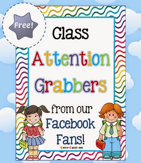 FREE Class Attention Grabbers from our Facebook Fans 
