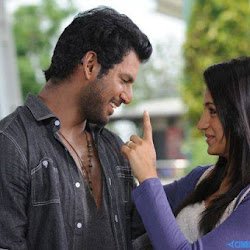 Vishal, Trisha Krishnan, Sunaina on Samar (2013) Tamil Movie Latest Stills