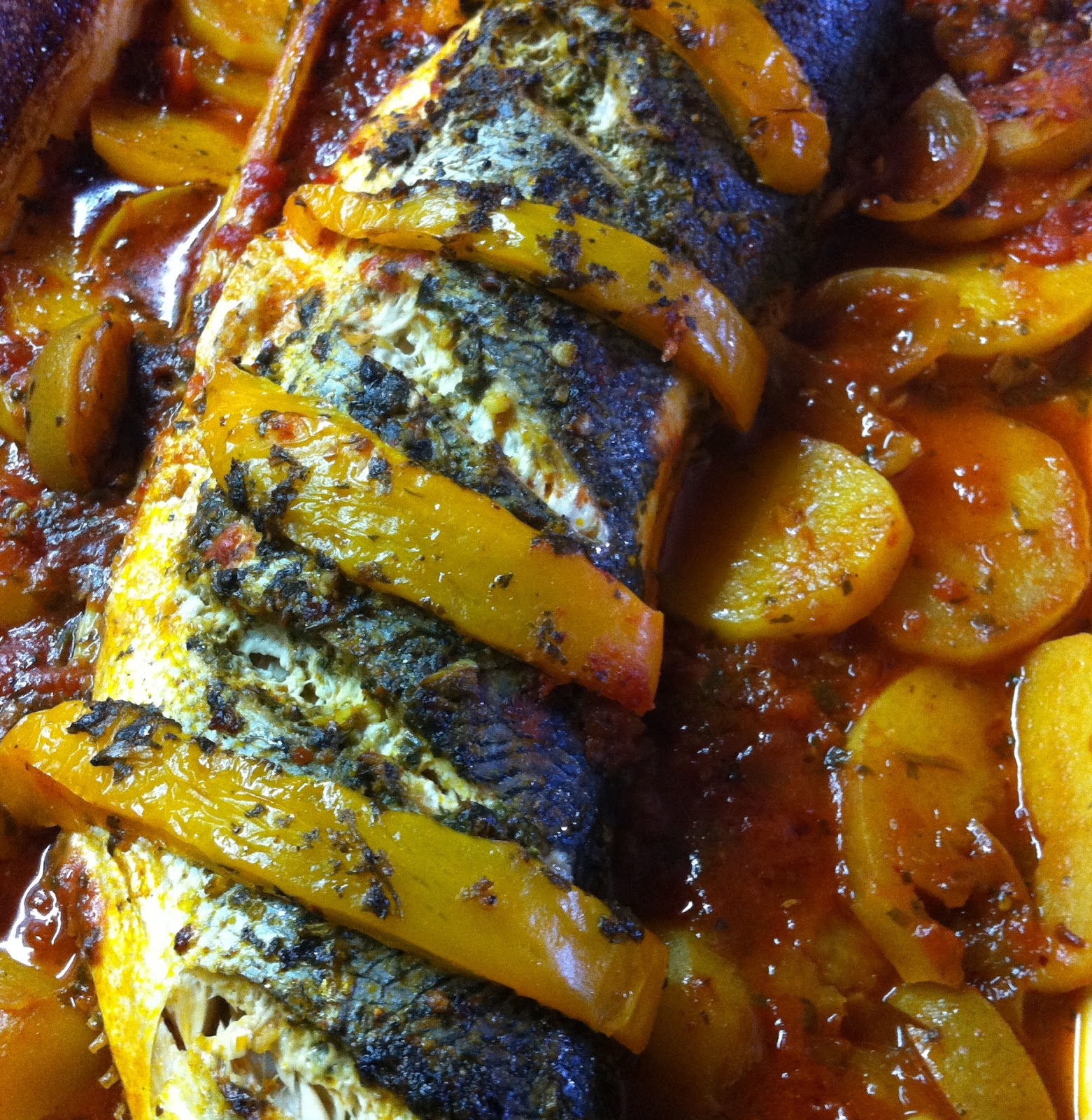 Skinny Simple Recipes Moroccan Style Baked Fish