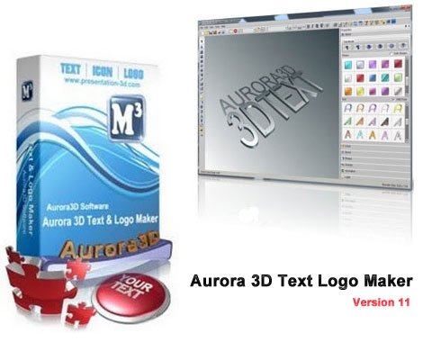 Baixar Aurora 3D Text and Logo Maker