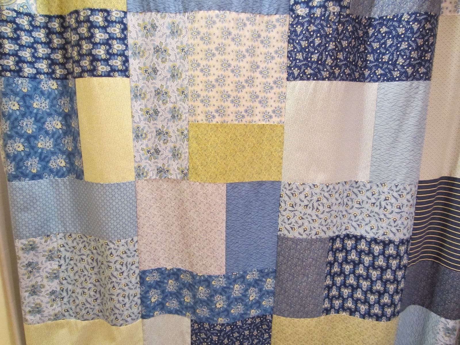 My Patchwork Quilt FROM A QUILT TOP TO A SHOWER CURTAIN