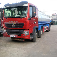 Bồn xăng dầu Howo T5G 4 chân 20 khối,21 m3,22 khối nhập khẩu - 1