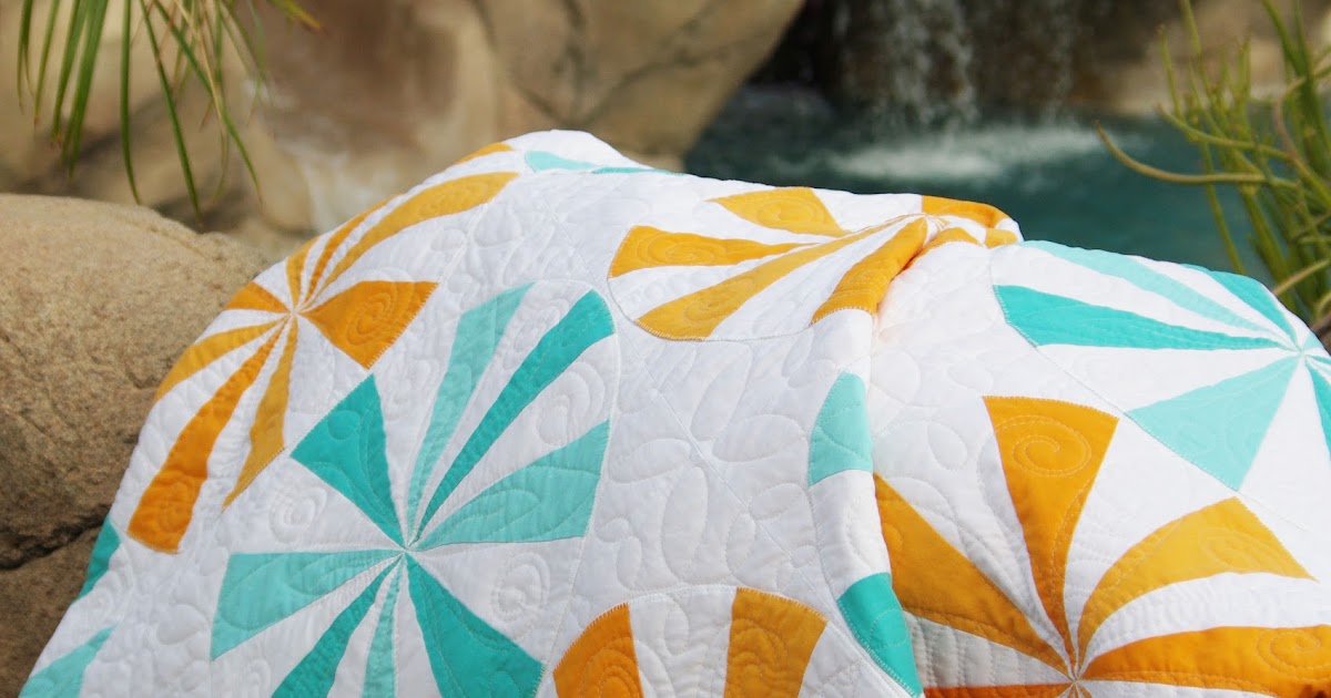 Beach Umbrellas Quilt Ahhh...Quilting