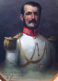 Coronel  MATÍAS RAMOS MEJÍA Y SEGUROLA (Unitario) Cuerras Civiles y del Paraguay (1809-†1885)