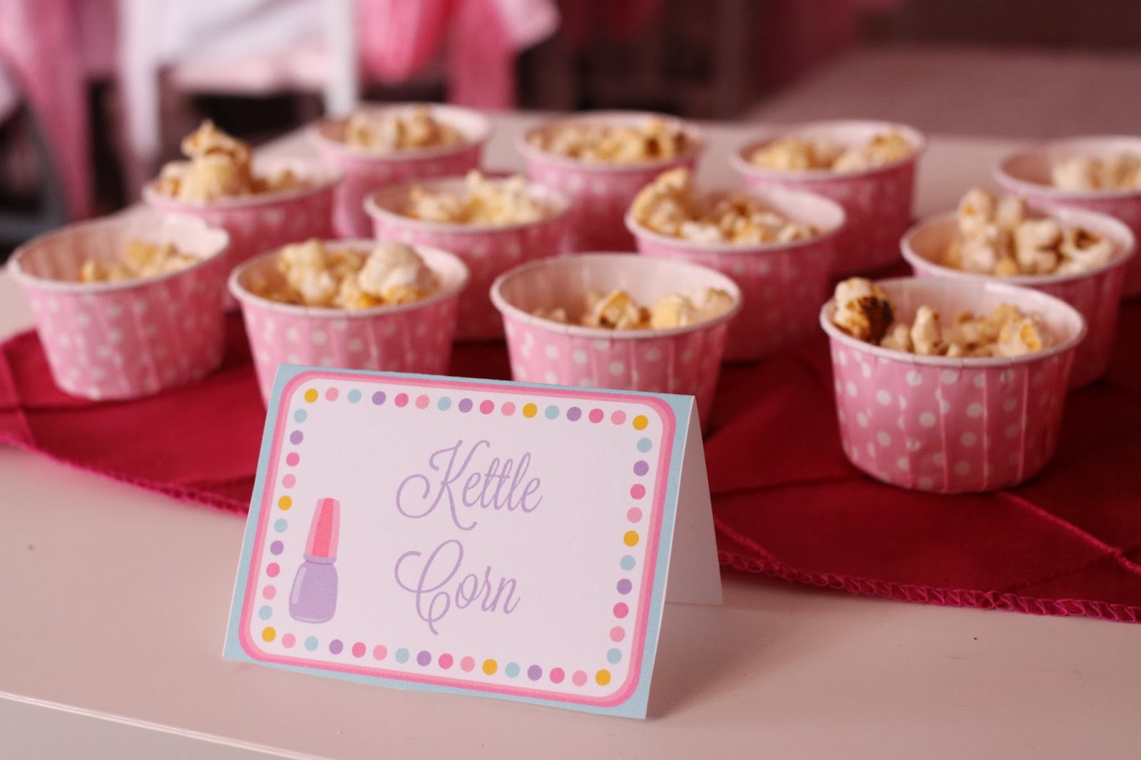 The Larson Lingo Kate's Nail Salon Birthday Party