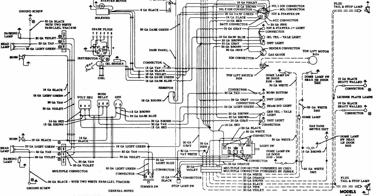 Wiring Diagram Of 1955 Chevrolet Classic | All about Wiring Diagrams