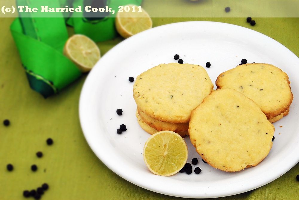 The Harried Cook Lime & Pepper Cookies