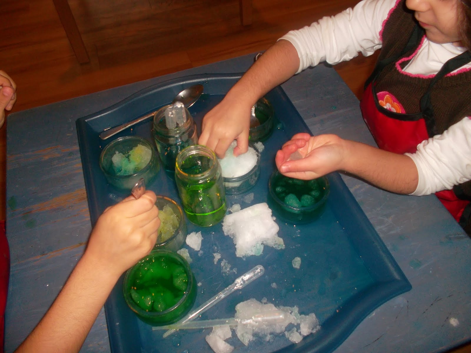 Sprouts Of Iman Preschool Using Pipettes