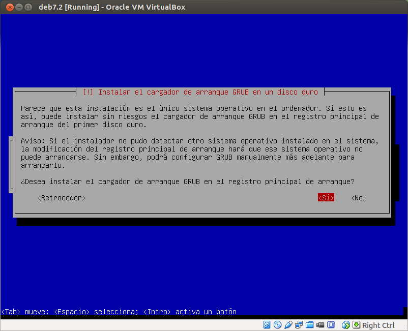 DriveMeca instalando Debian Wheezy 7.2