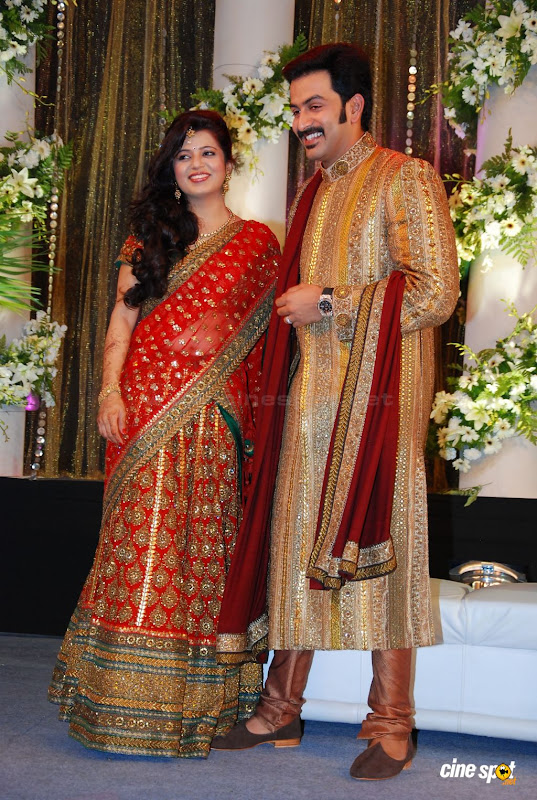 Prithviraj Wedding Reception Photos Stills Images hot photos