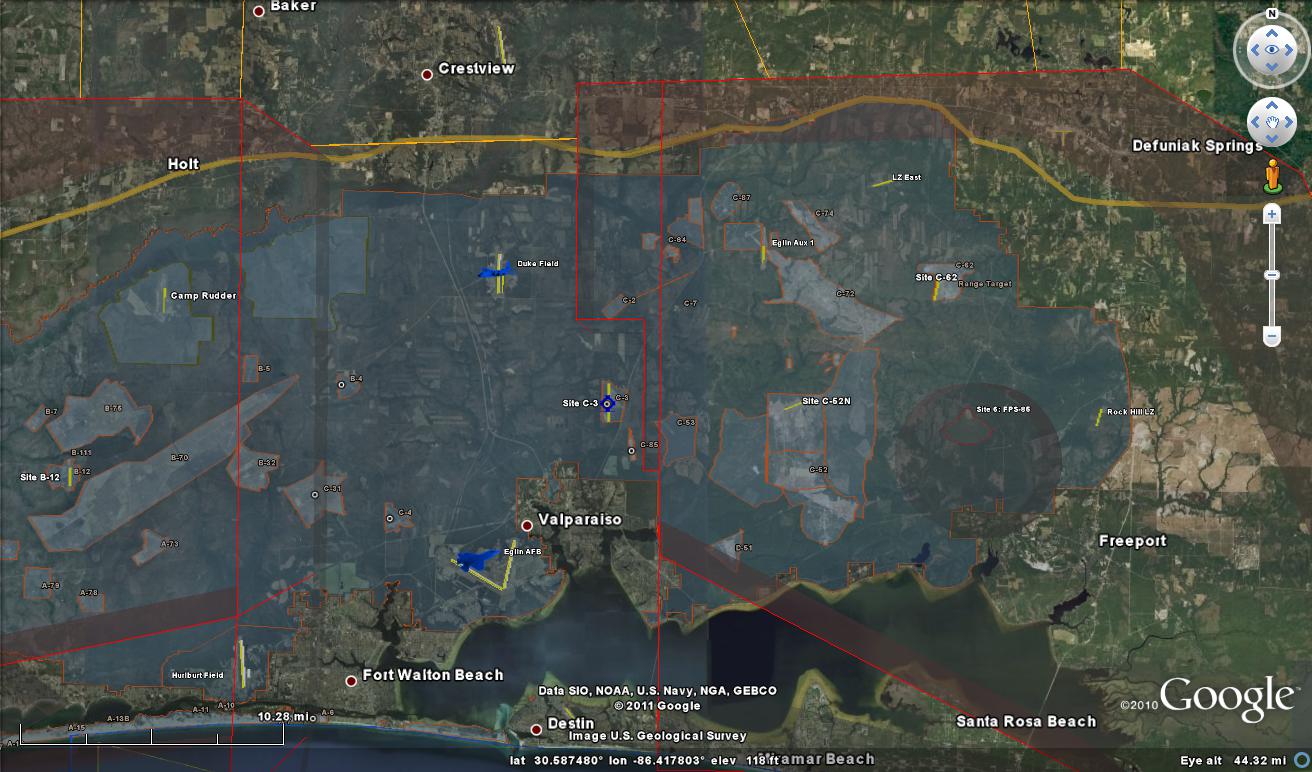 Wisdom of Silver Eagle Eglin East Range Complex