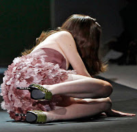 Falling Model: Christian Siriano