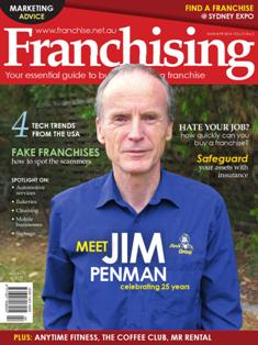 Franchising. Your essential guide to buying a franchise 2014-02 - March & April 2014 | ISSN 1321-408X | CBR 96 dpi | Mensile | Professionisti | Franchiising | Commercio
This leading consumer publication is for anyone looking to buy into the franchising industry. 
Each issue of Franchising will provide you with: 
- Inspirational stories of franchise success
- Pertinent issues in franchising with comment from the industry
- Practical knowledge and advice on what to do to secure a franchise investment
- Management tips on how to avoid some of the challenges of running a franchised business.
- Easy signposts to direct the reader
- An accessible, business-minded format to aid the reader's experience
Don't miss out on sections such as:
- Inspire reveals the fantastic real-life experiences of both franchisees and franchisors, who are achieving great things with their businesses.
- Opportunities puts the spotlight on four sectors each issue, delving into the business challenges and benefits.
- Issues addresses the big picture concepts that help a purchaser best match their needs to the right franchise system.
How To section will include regulars on due diligence, financials, marketing, training, legal and columns.