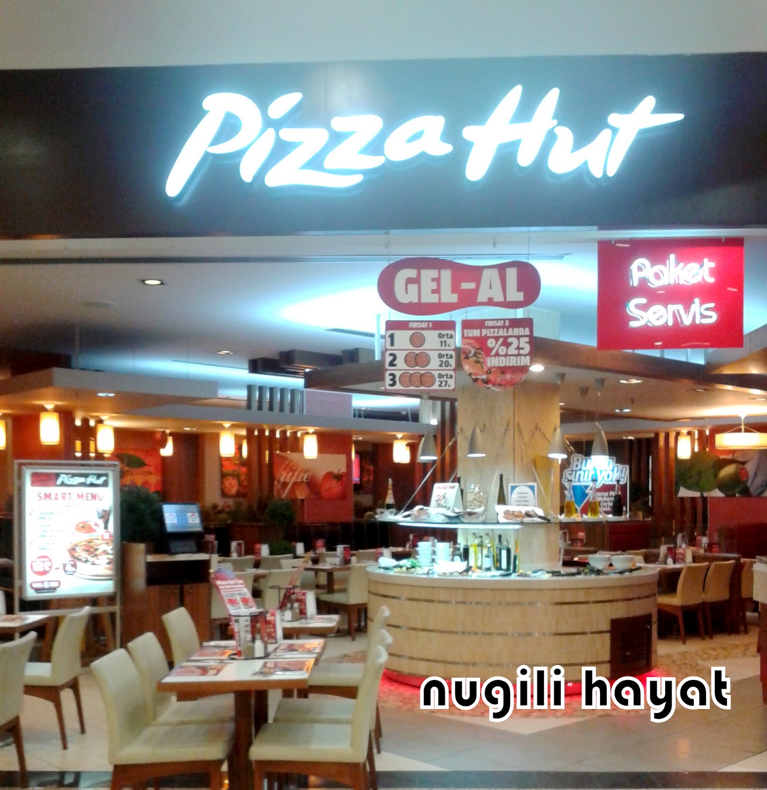 nugi'li hayat YILDIZLAR SOFRASI VE PİZZA HUT