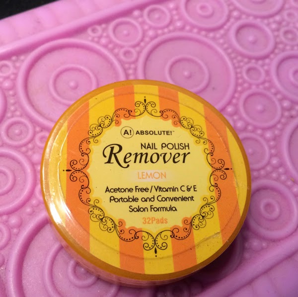 Beauty Test Dummies Absolute Nail Polish Remover Pads (Lemon)