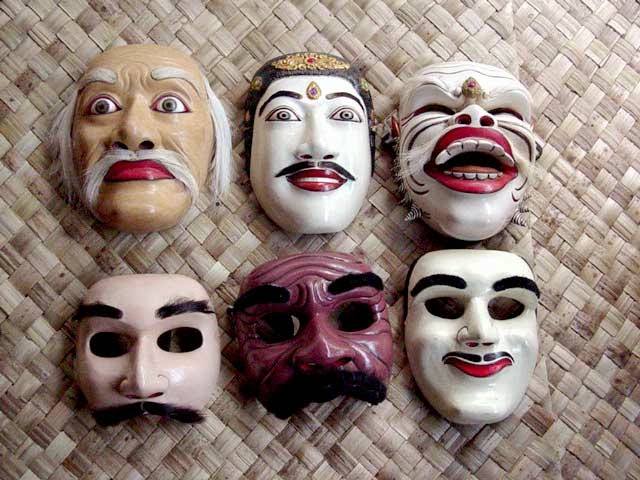 Balinese mask, traditional art that rich in character