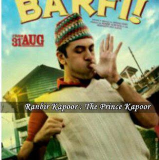 Ranbir Kapoor's upcoming movie 'Barfii' First Look Poster