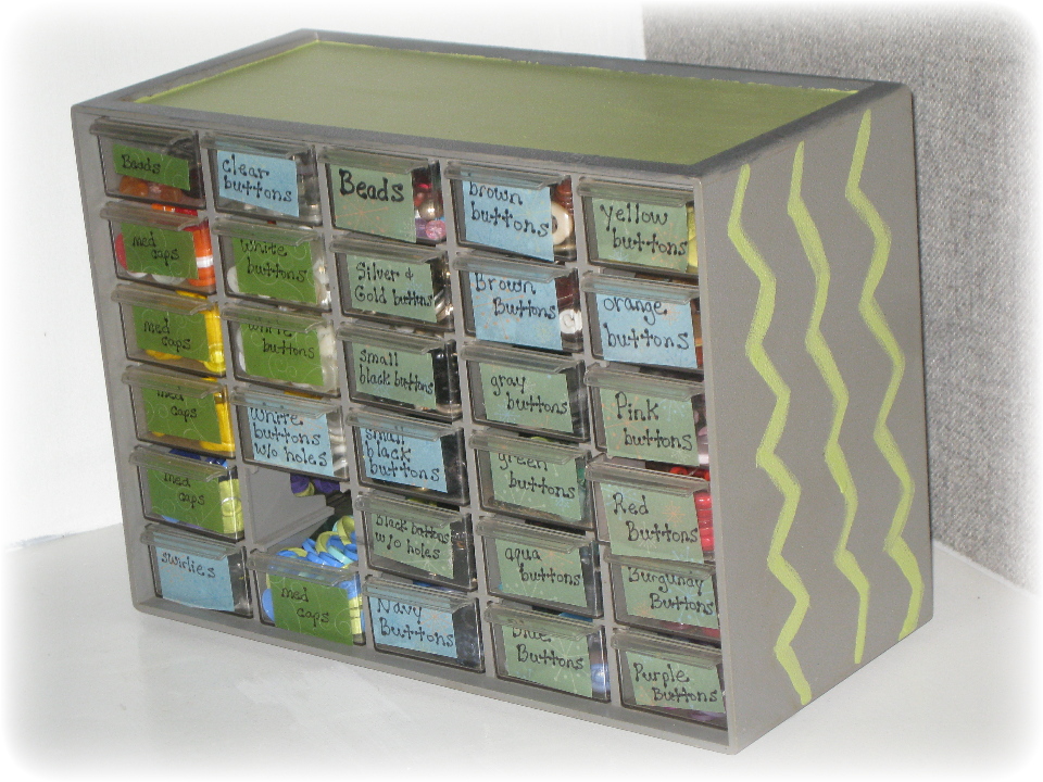 Kammy S Korner Screw Nail Organizer Turned Button Organizer
