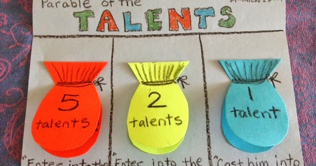 Children's Bible Lessons Lesson Parable Of The Talents