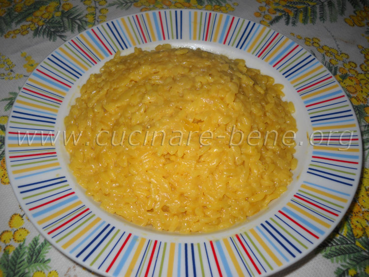 Risotto allo zafferano Cucinare Bene Ricette