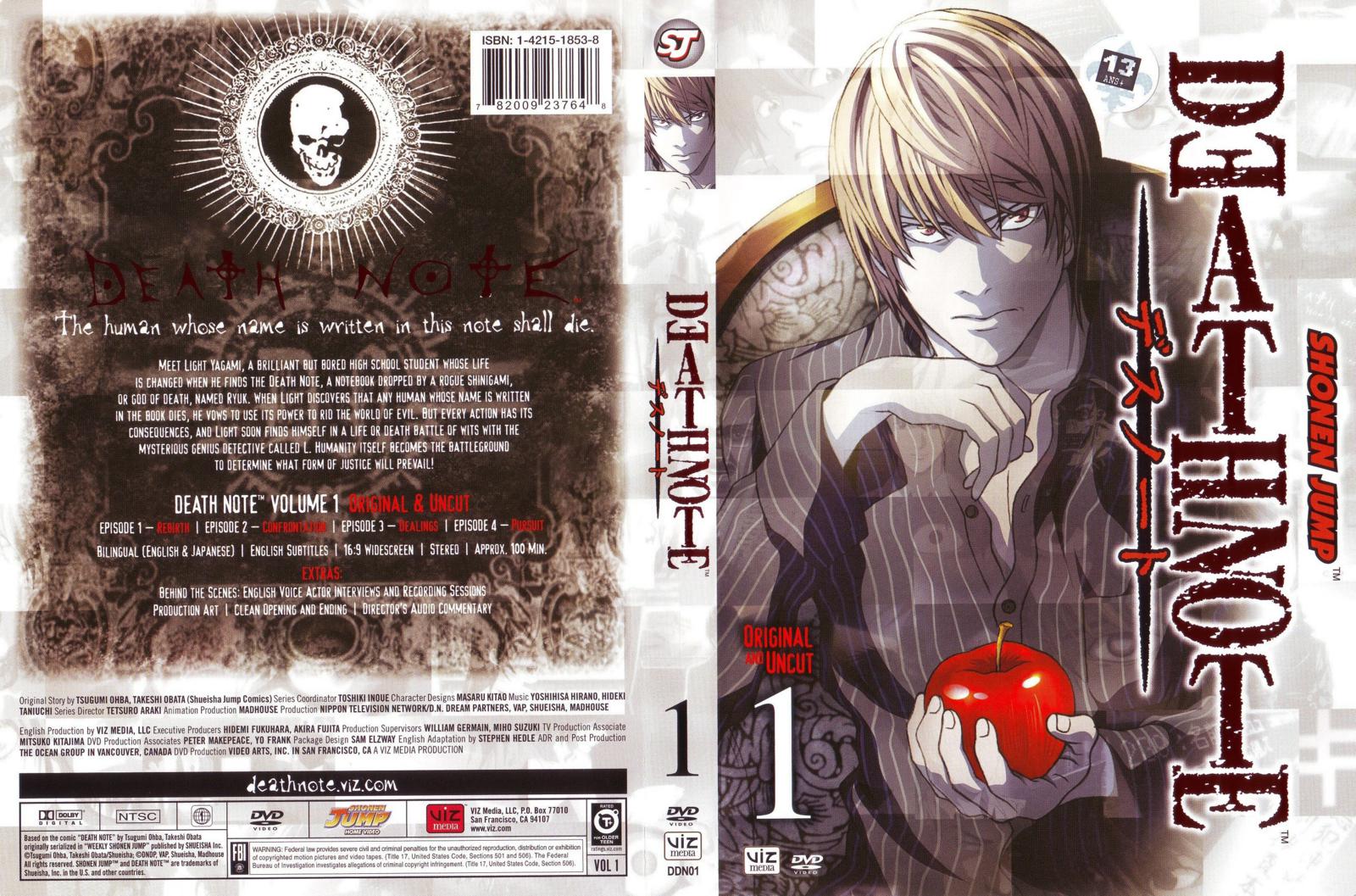 bluray death note original importado dublado