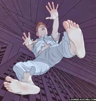 Perasaan terjatuh dan tersentak saat tidur Perasaan terjatuh dan tersentak saat tidur