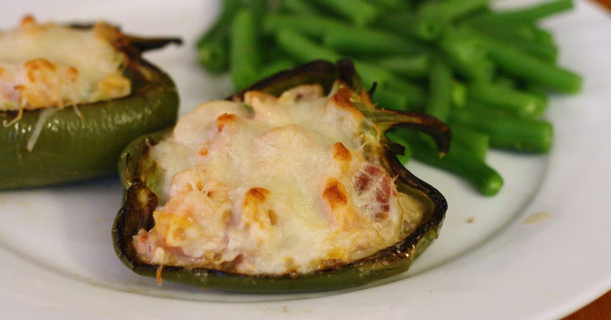 Laine's Recipe Box: Creamy Shrimp and Rice Stuffed Peppers