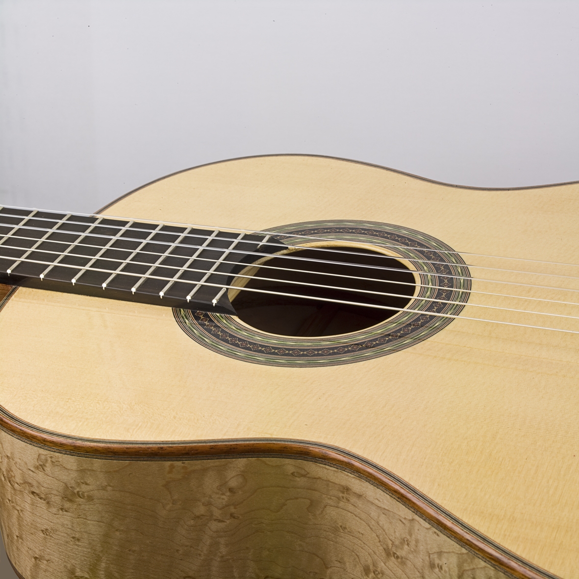 David Whiteman, Guitar Maker Birdseyemaple guitar