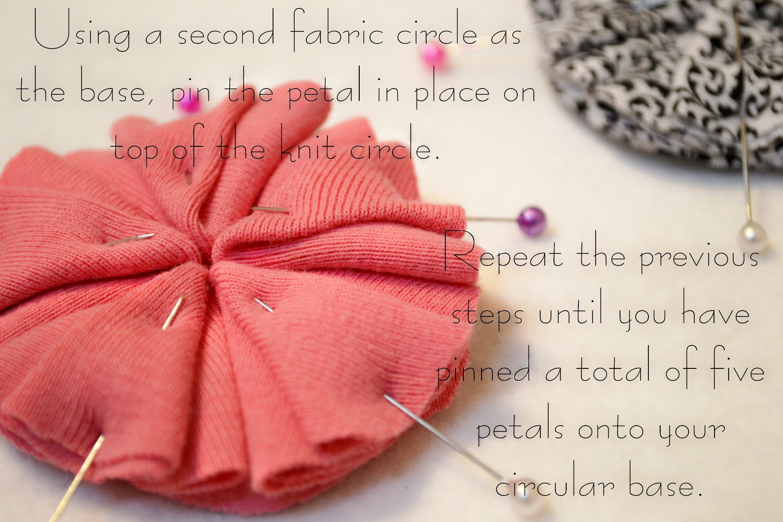 Fabric Pinwheel Flower Tutorial for Hair Bows, Clips and More!