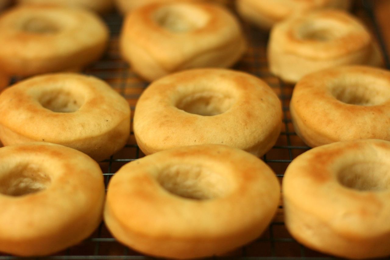V e g a n D a d Baked Yeast Donuts