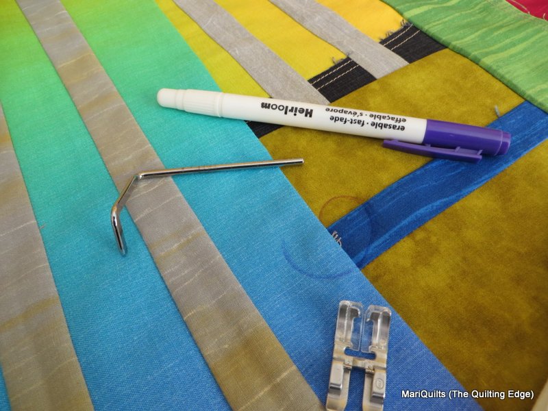 The Quilting Edge There's More than One Way to Quilt a Spiral...