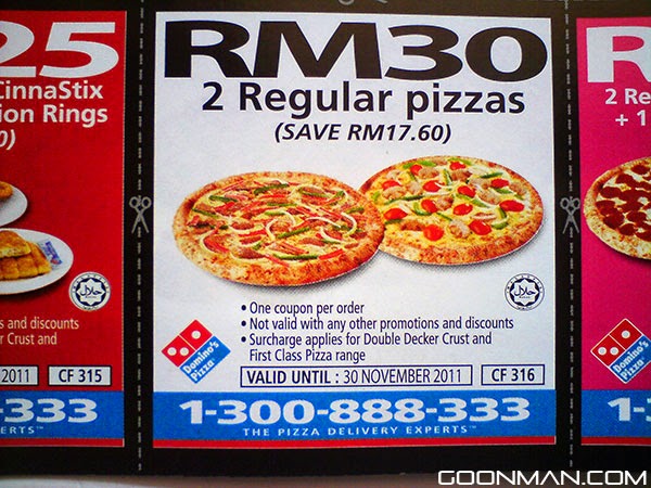 dominos pizza coupons