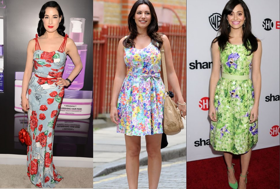 latest floral dresses