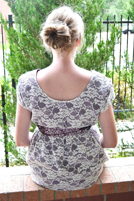 Sewing Our Life Together Lace Dress {How To}