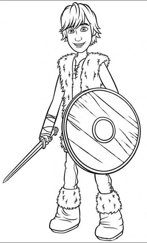 How to Train Your Dragon Coloring Pages title=