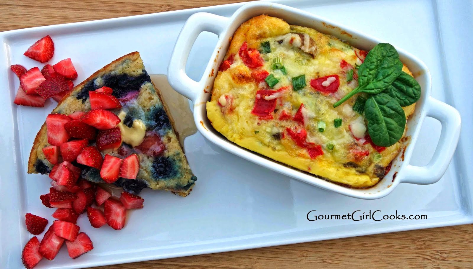 Gourmet Girl Cooks Mini Breakfast Casseroles You Say Egg Strata; I Say Frittata