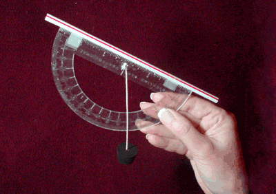 How do you make a protractor with a printout?