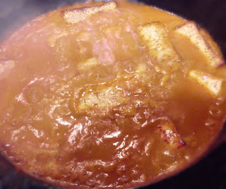 Tofu al Tomate. Tofu al Tomate.