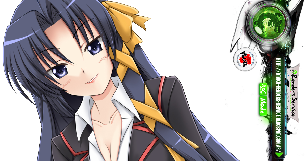 Little BustersYuiko Kurugaya OMFK Render ORS Anime Renders