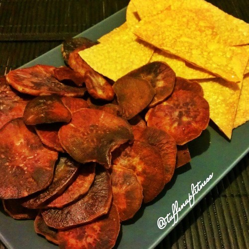 Baked Sweet Potato & Brown Rice Tortilla Chips Tuffen Up Fitness