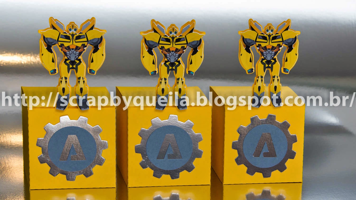 Arte em Papel Festa linda no tema Transformers! Um desafio que valeu Arte em Papel Festa linda no tema Transformers! Um desafio que valeu