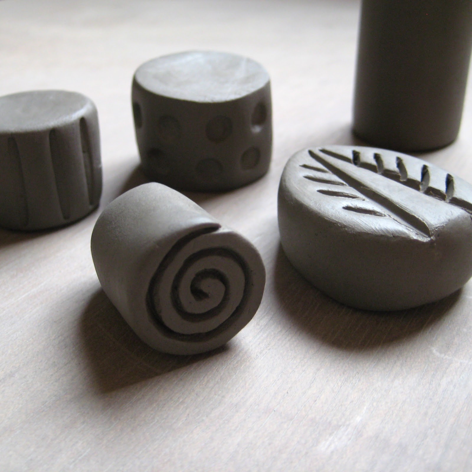 Pots and Paint How to Make Pottery Stamps and Seals