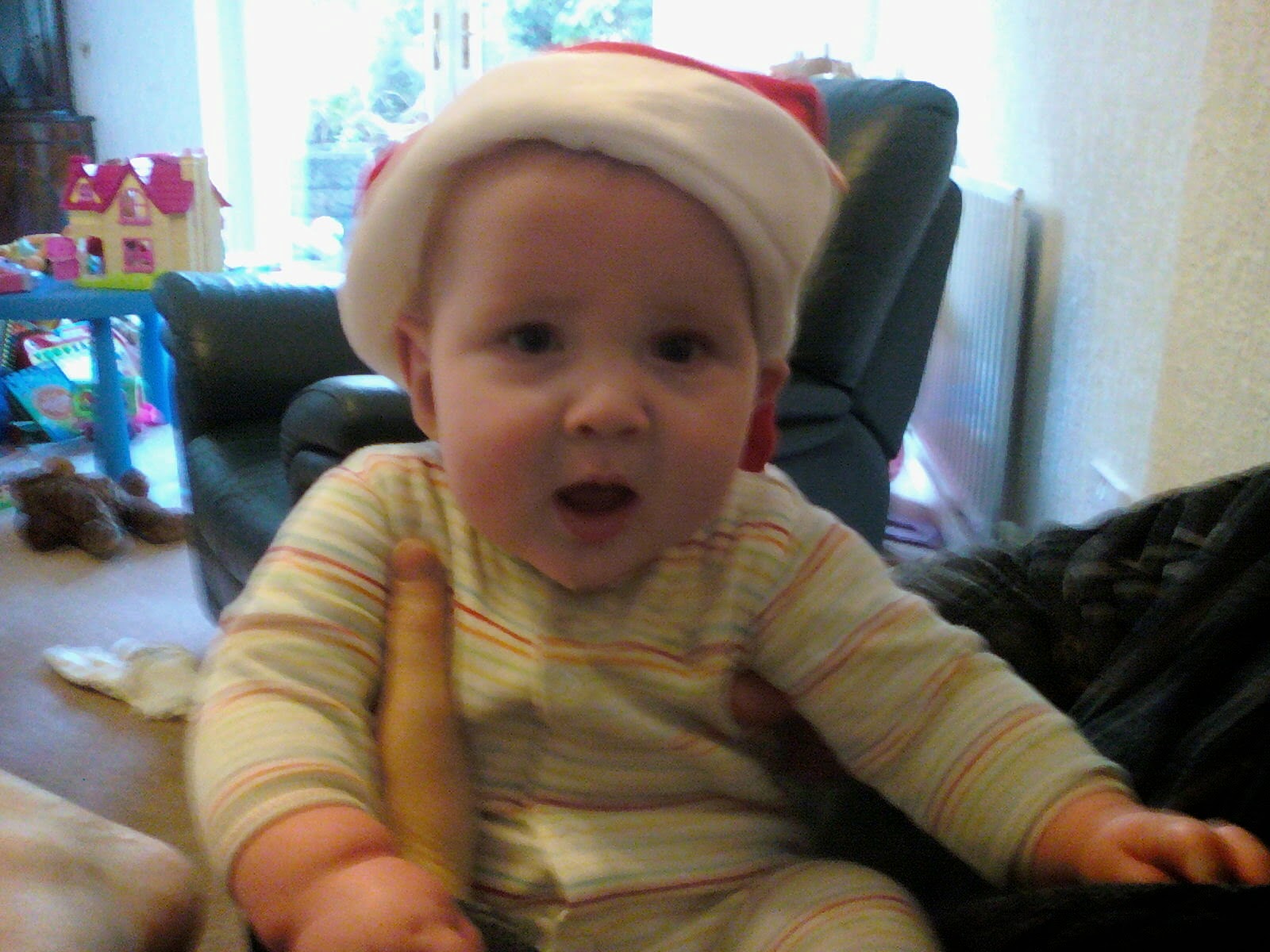 Ieuan's first Christmas in 2009