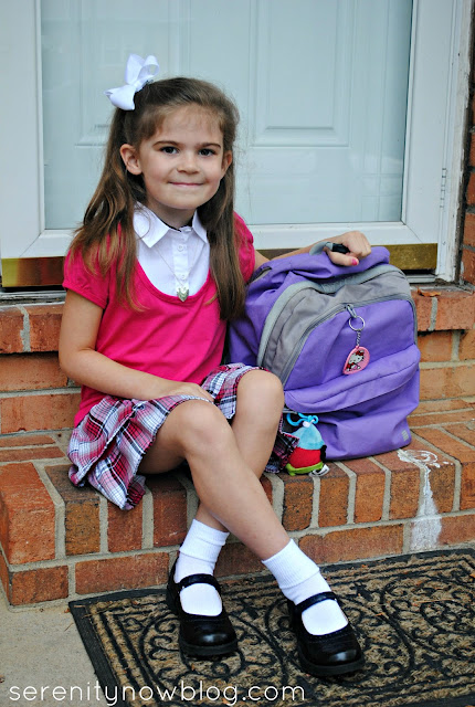 First Day of School, Serenity Now blog