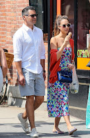 Jessica Alba  Out with husband Getting Ice Cream