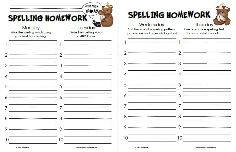 Sailing Through 1st Grade: More Spelling Papers