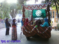 TPQ AR-RUCHIN Morangan Minggiran, Pawai Taaruf Tahun Baru 1 Muharam 1434 H, Papar Kediri, Sabtu 17 Nopember 2012