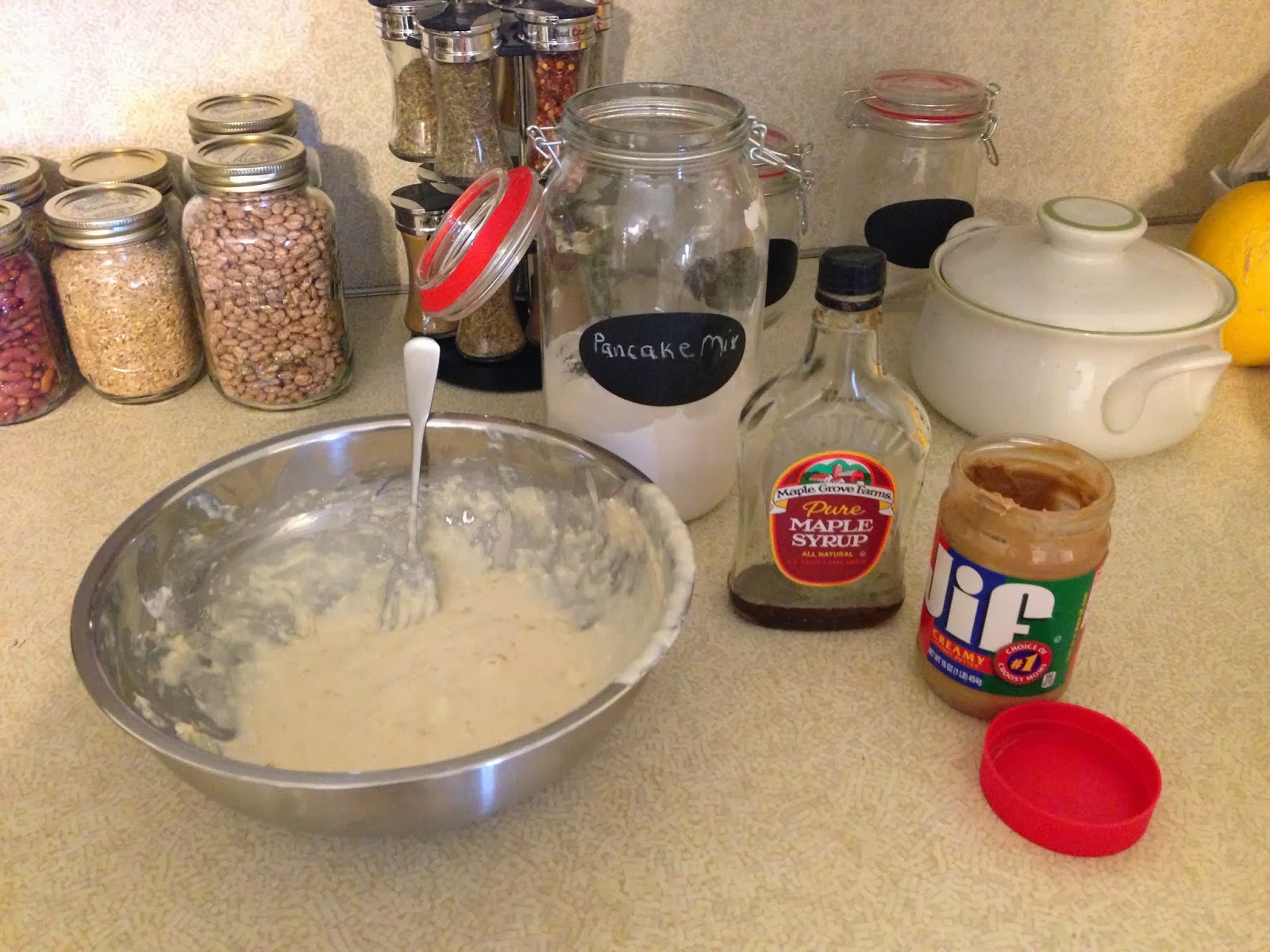 HOME CHRONICLES Homemade Pancake Mix Banana Substitute