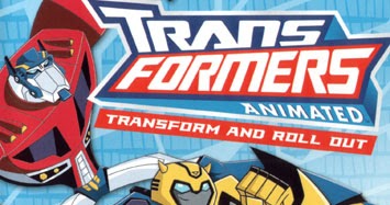 transformers animated transform and roll out