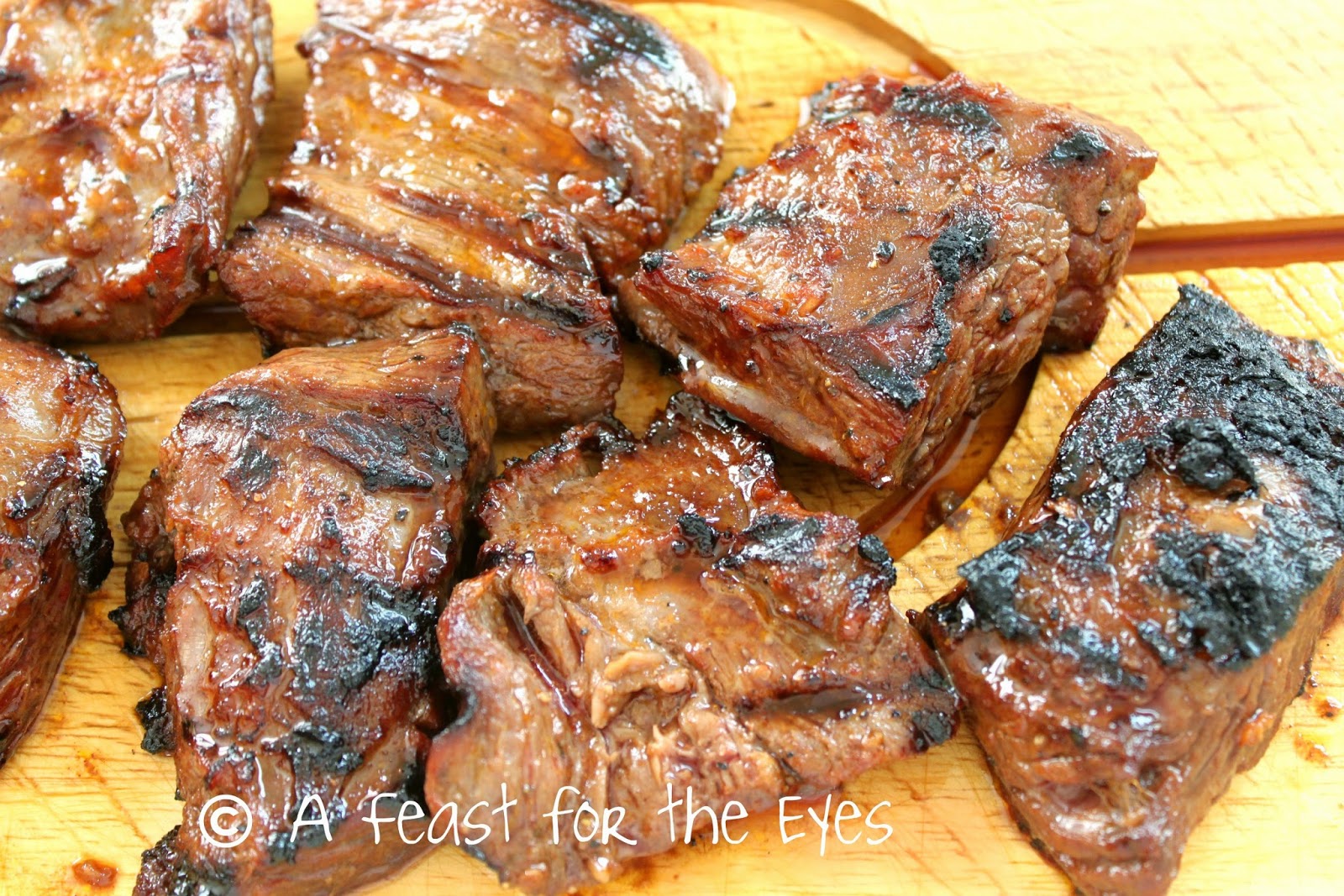 The Best Grilled Steakhouse Steak Tips A Feast For The Eyes